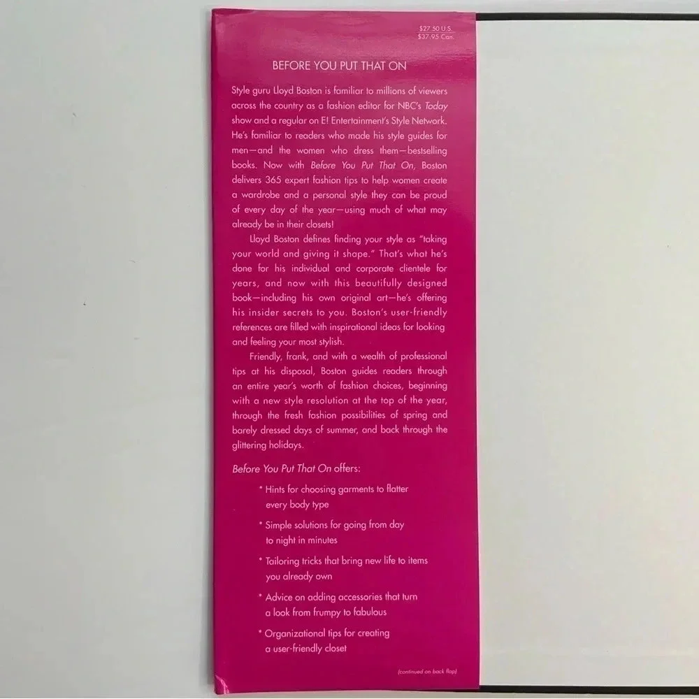 LLOYD BOSTON Fashion Coffee Table Book with Illustrations - Picture 4 of 10
